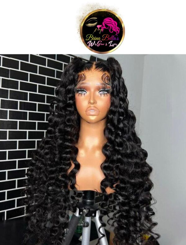 13x4 Loose Deep Wave Ready To Wear Lace Frontal Wig with Pre-Plucked Hairline