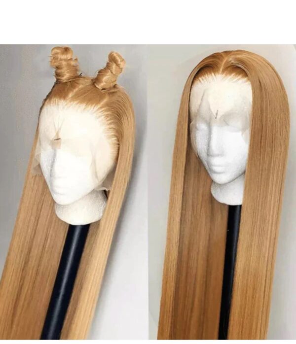 Honey Blonde 13x4 Straight Hair HD Lace Frontal Wig