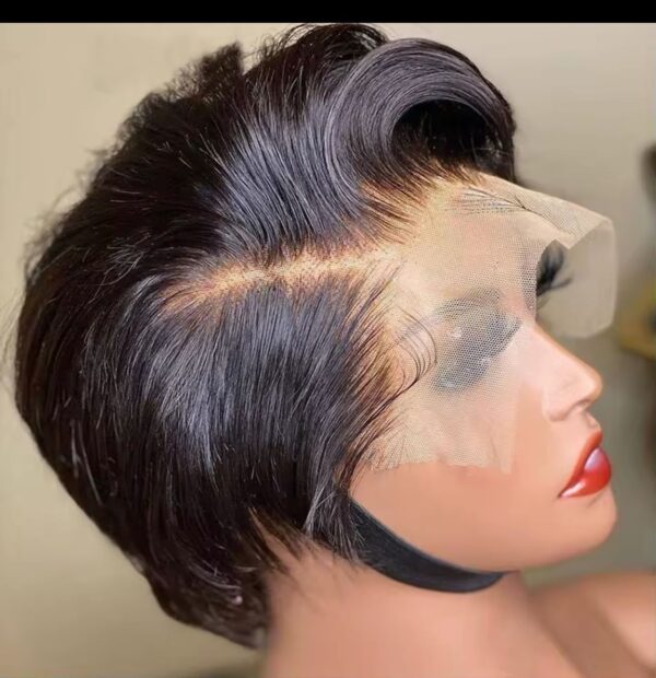 Pixie cut human hair 8” - Image 2